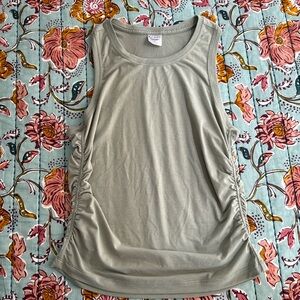 Athleta With Ease Cinch Tank in Fern Green Size M